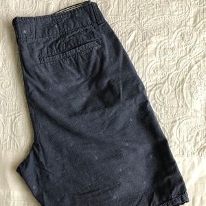 Men's American Eagle Navy Patterned Shorts Size 30